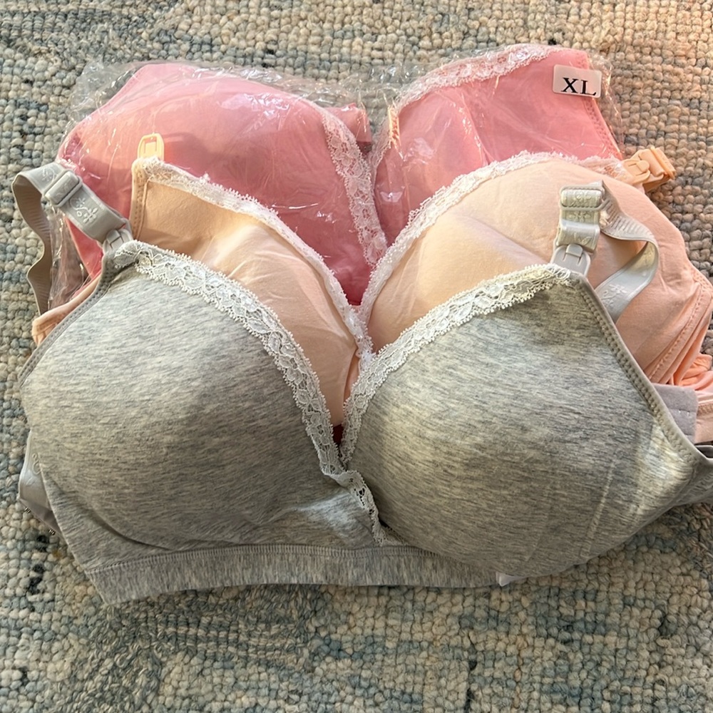 NEW maternity bras. Size XL (38-40) C-D cup.